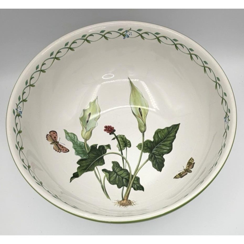 Mikasa Studio Nova Garden Bloom Y2372 Large Floral Serving Bowl 11" (4" tall) VG